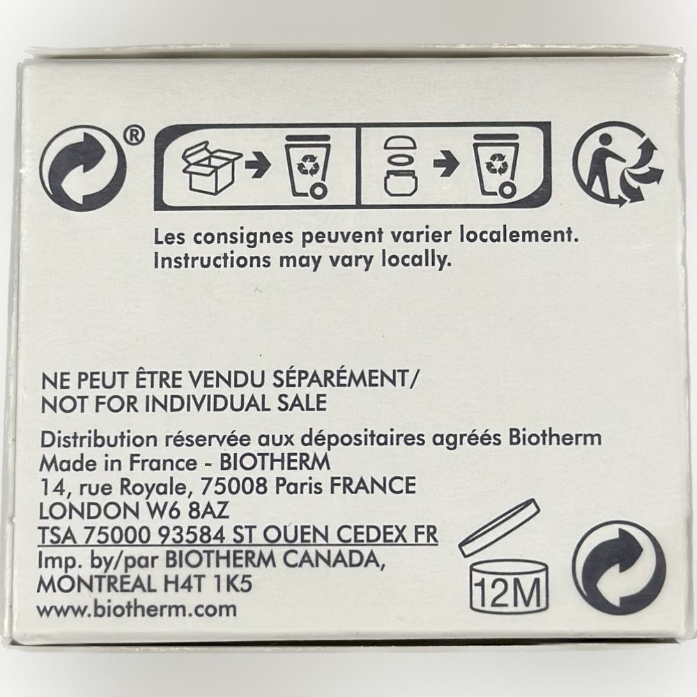 COPY - Biotherm Blue Therapy Night Cream Moisturizer 15ml - Picture 2 of 4